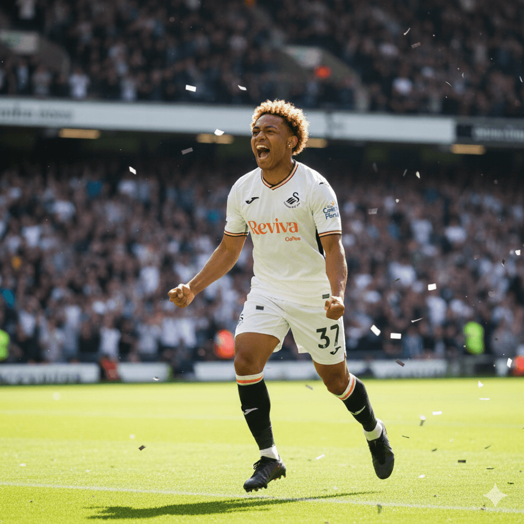 Swansea City 2x0 Genoa Ultimo jogo do torneio da pré temporada e o cria cravou o seu primeiro no ano!🦢🍼 ⚽️Ronald ⚽️Govea 🌟MVP - Key