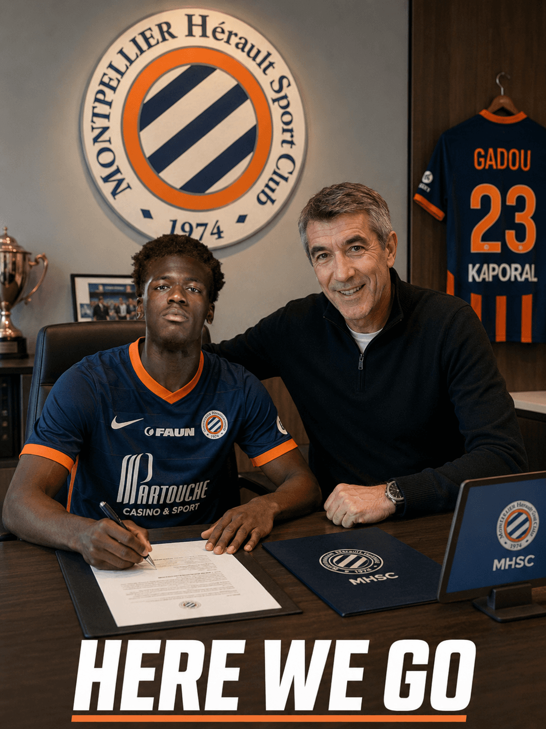 Gadou chega ao Montpellier para suprir a saída do nosso ex capitão omeragic por 4 milhões e 17 mil de salário vindo do rb salzburg espere…