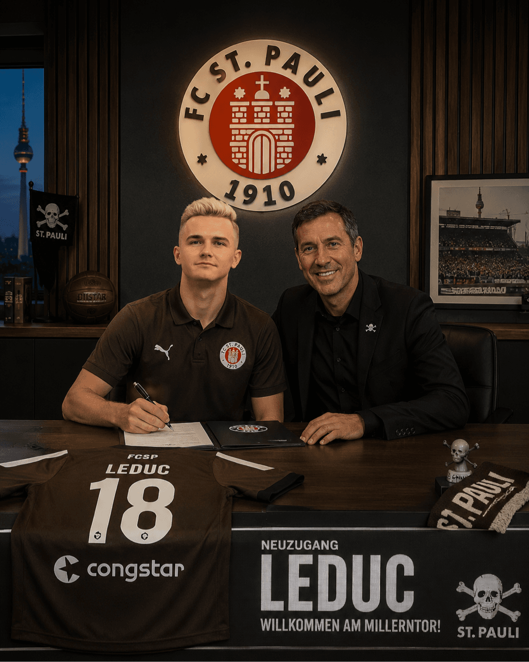 Leduc o jogador da formação do Montpellier chega por empréstimo ao st pauli da Alemanha por 1 ano esperemos que evolua bem e que tenha um…