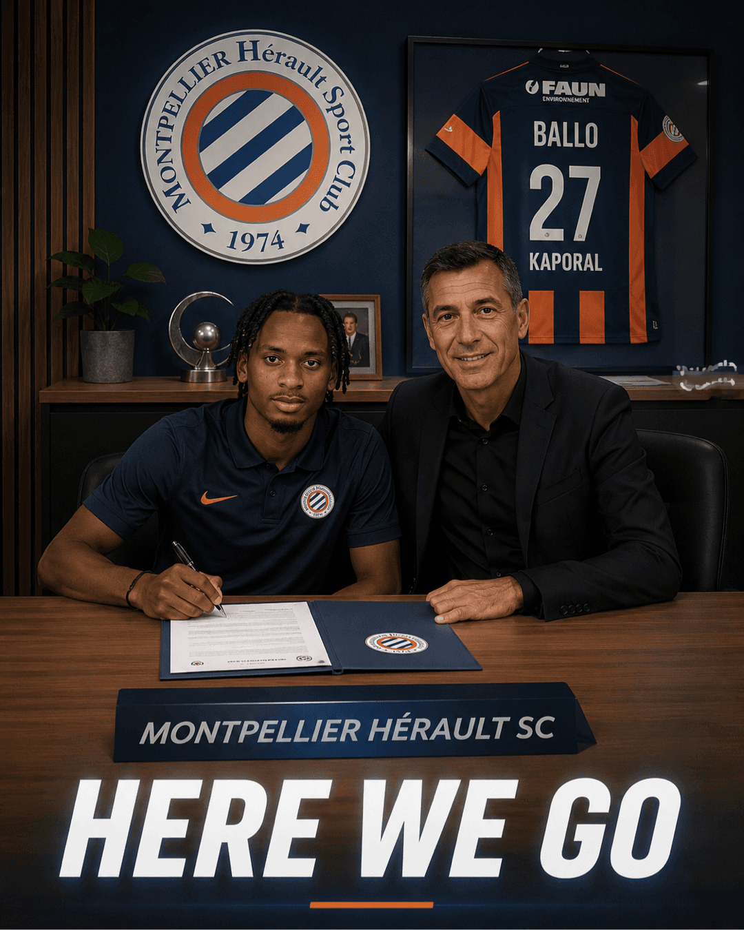 Thierno ballo chega ao Montpellier como a última contratação para suprir a saída de vidigal para o Barcelona este jogador chega por 3.7 m…