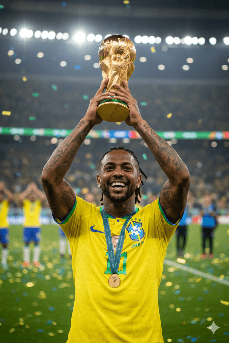 A última copa conquistada de Roberto jr antes da sua aposentadoria