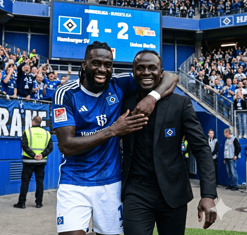 Vencemos a estreia na Bundesliga! Hamburgo 4 x 2 Union Berlin Dois gols de Arokodare e gols de Karabec e Ruiz