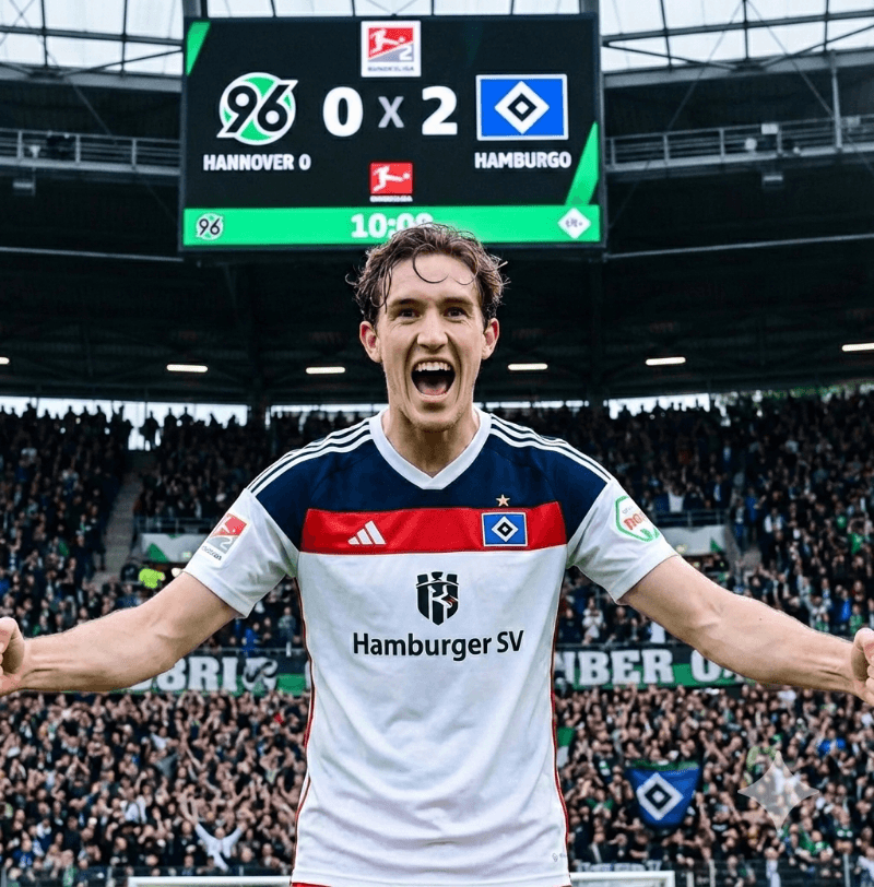 Vencemos a 3 rodada da Bundesliga com gols de Ruiz e Selke! Hannover 0 x 2 Hamburgo