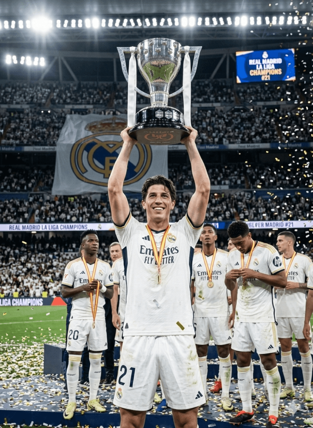Ganhamos a laliga vamos bora próxima temporada tem mais