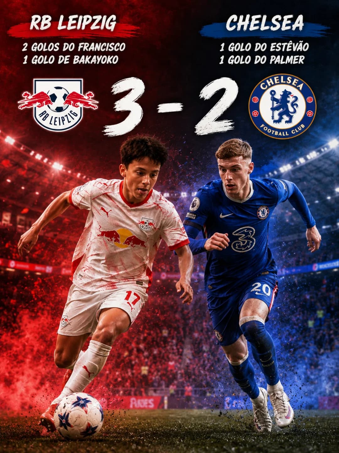 Meu primeiro jogo pelo RB Leipzig