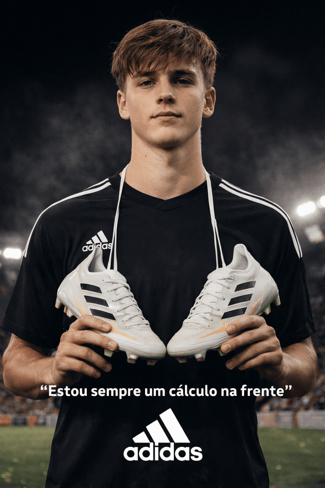 É uma honra receber esta oportunidade de ser um atleta patrocinado por uma marca tão grande como a ADIDAS. I choose Control.