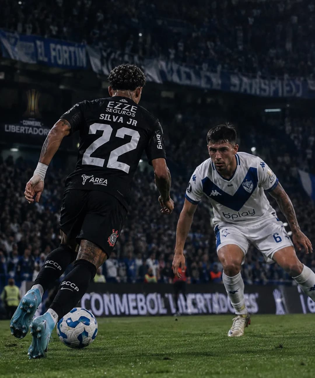 🇦🇷 Vélez 0x0 Corinthians 🖤🤍 Entrei em campo com muita vontade de decidir, lutei por cada bola e busquei espaços para ajudar o Timão. …
