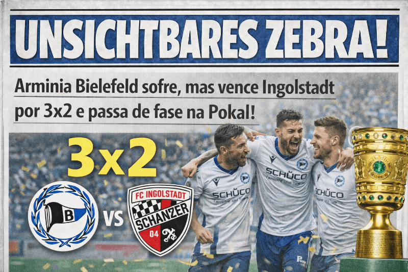 O Arminia Bielefeld está classificado! Em uma partida emocionante e sofrida até os minutos finais, a equipe venceu o FC Ingolstadt 04 por…