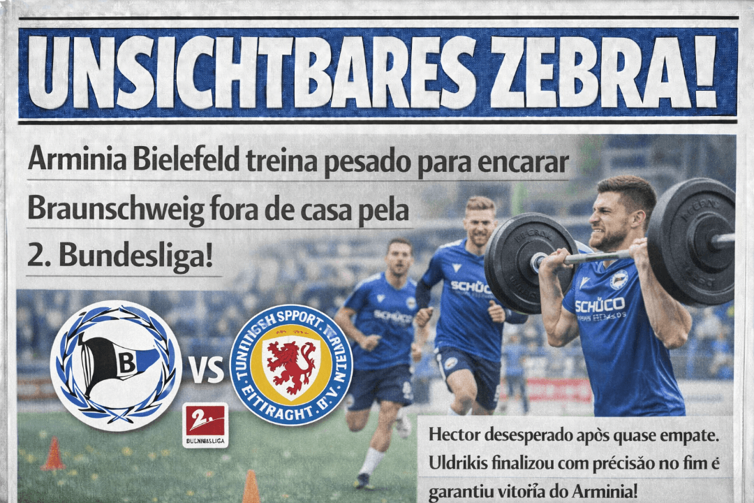 O Arminia Bielefeld intensificou a preparação para o confronto fora de casa contra o Eintracht Braunschweig, válido pela 2. Bundesliga. A…