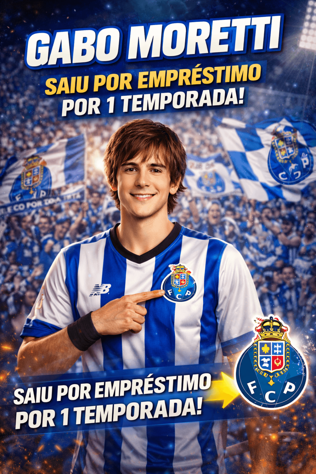 SAI POR EMPRÉSTIMO!! O jogador do Rayo Vallecano, Gabo, é emprestado para o Porto de Portugal por uma temporada!!