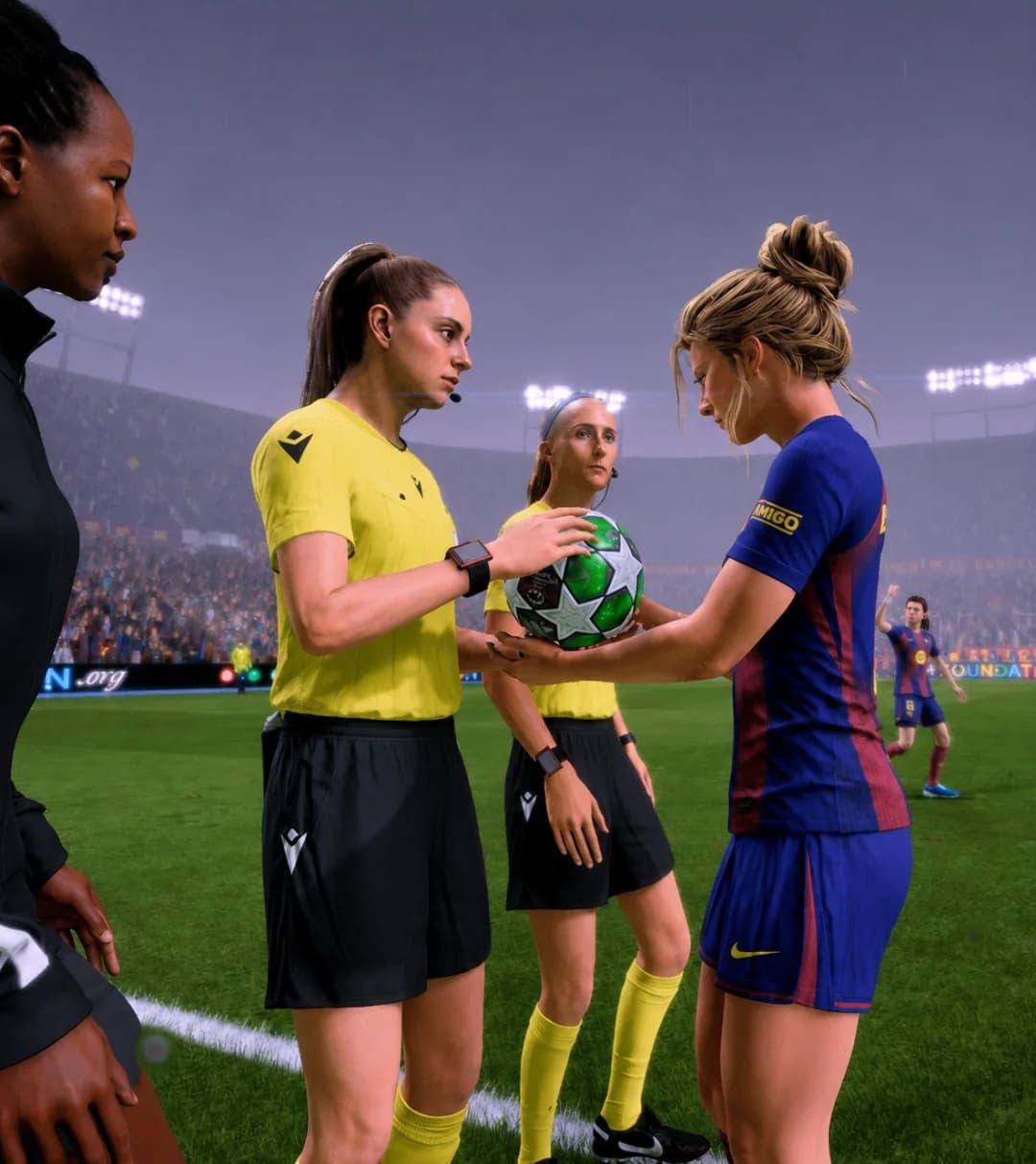 Goleada histórica na Champions League, com direito a hat-trick da craque @camilinha 🔵🔴