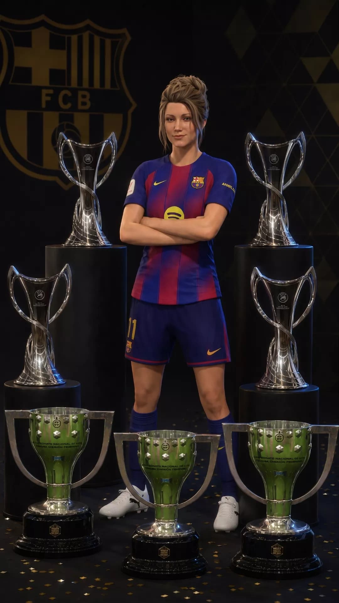 Gràcies, Camilinha. 💙❤️ 4 Champions 🏆 3 Ligas F 🏆 207 gols en 185 partits ⚽ Una etapa inoblidable que ja forma part de la història del…