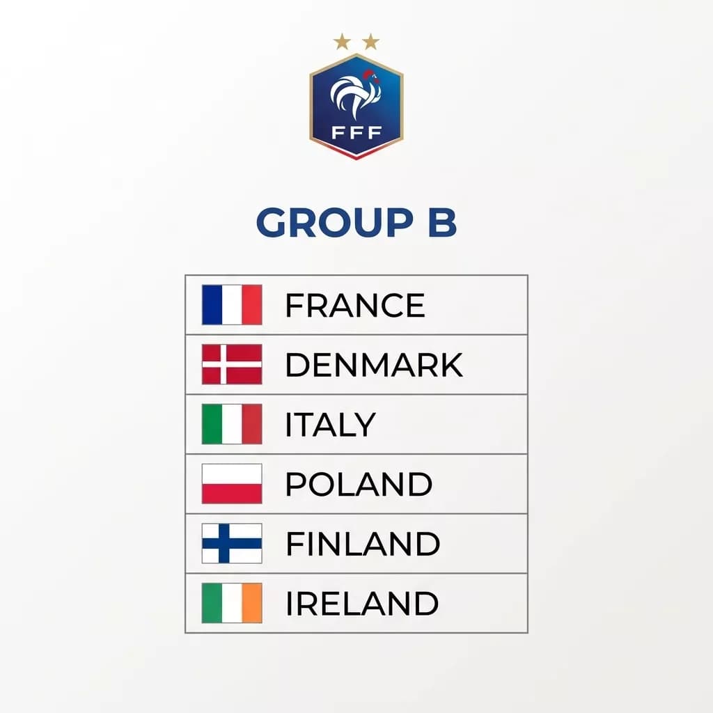 A rota está traçada. Conheça o grupo da Seleção Francesa para as Eliminatórias da Copa do Mundo de 2035! O nosso objetivo é um só: garant…