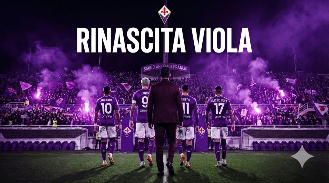 Inizia la nuova stagione. Controle, personalidade e ambição. Rinascita Viola. 🟣