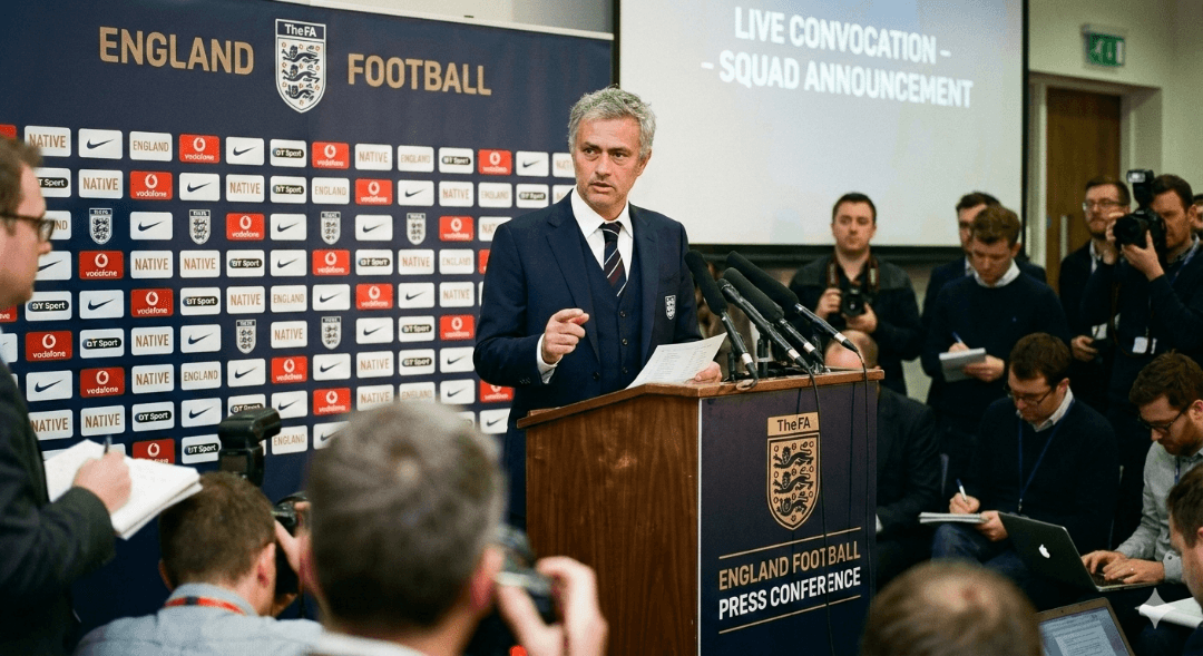 A SELEÇÃO INGLESA DE FUTEBOL ANUNCIA A CONVOCAÇÃO DE {@}[OG99🕷️🕸️](696a7abc5fef3392ac019b8a) PARA OS JOGOS CONTRA REPÚBLICA TCHECA E SU…