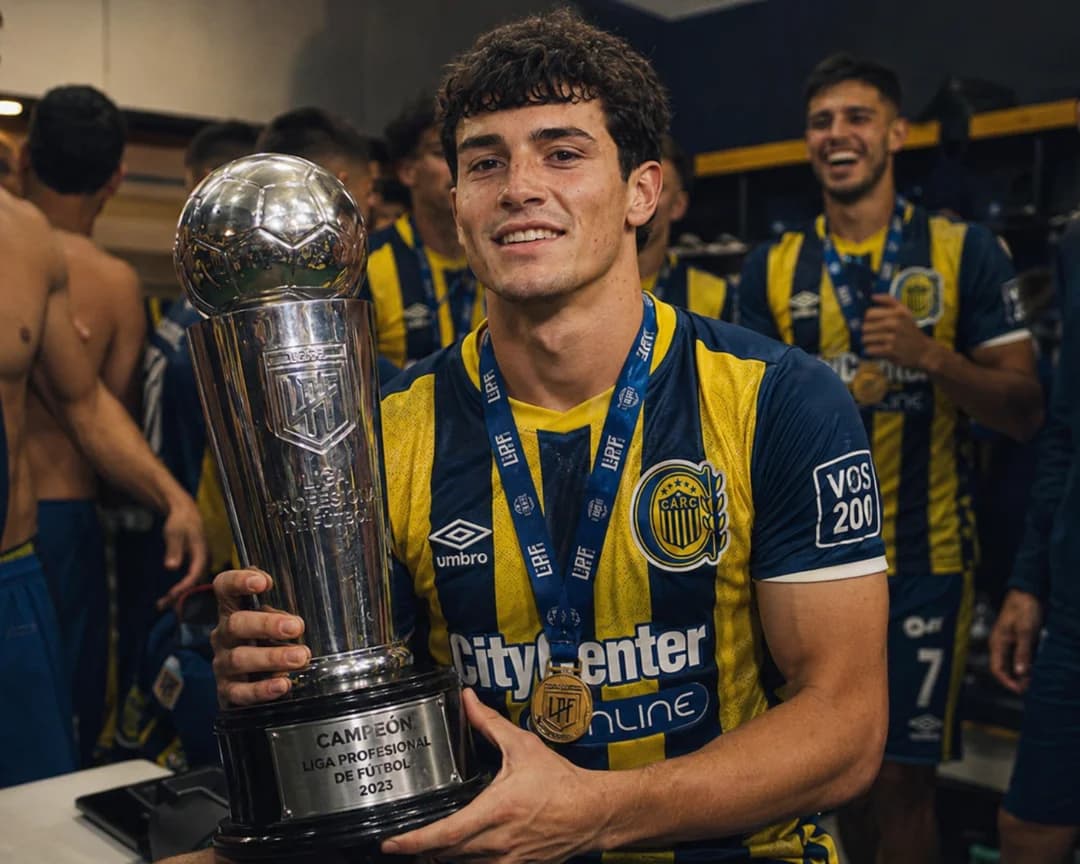 Campeones ⚽🏆 Muy feliz por este logro. ¡Vamos, Central! 💙💛