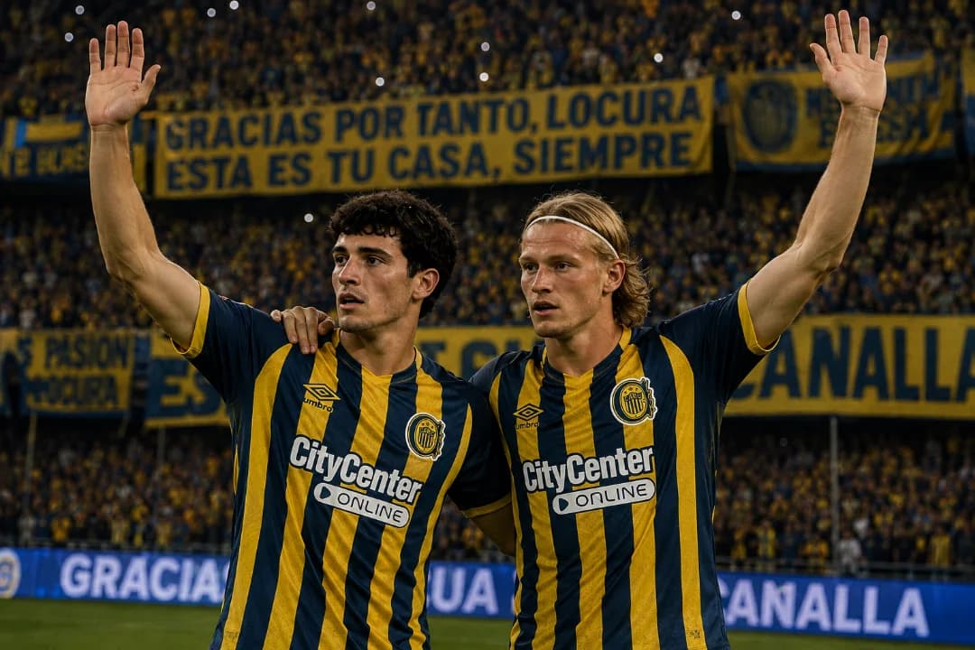 Muchas gracias por todo el apoyo, Rosario, volveremos en breve 💙💛