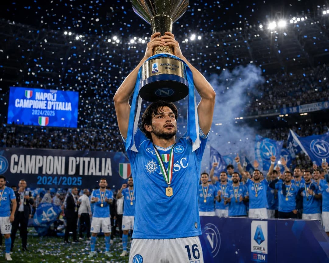 Campioni d'Italia 🏆🙏🏻 Molto felice per questo traguardo