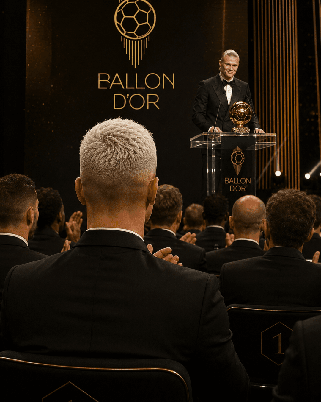 Parabéns, irmão. Ver você levantar a Bola de Ouro de perto foi especial demais. Quem conhece sua caminhada sabe o quanto você merece esse…