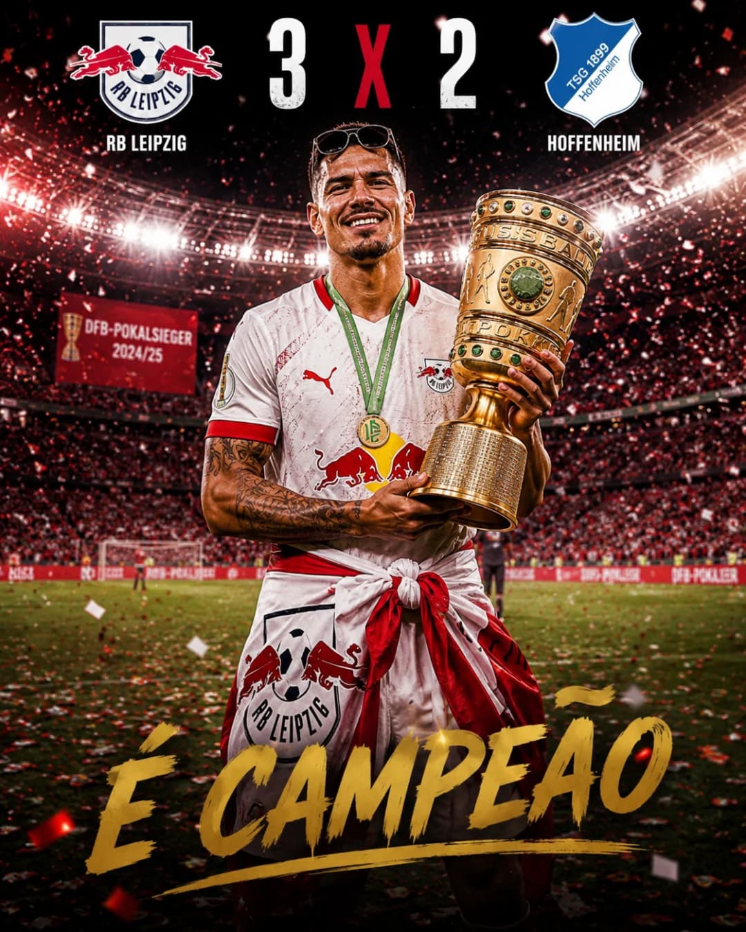 É Campeão!!! 🤩 Obrigado a todos o titulo finalmente veio ❤️🔥 Ainda tem a liga falta uma vitória pra confirmar o campeonato sem tempo p…