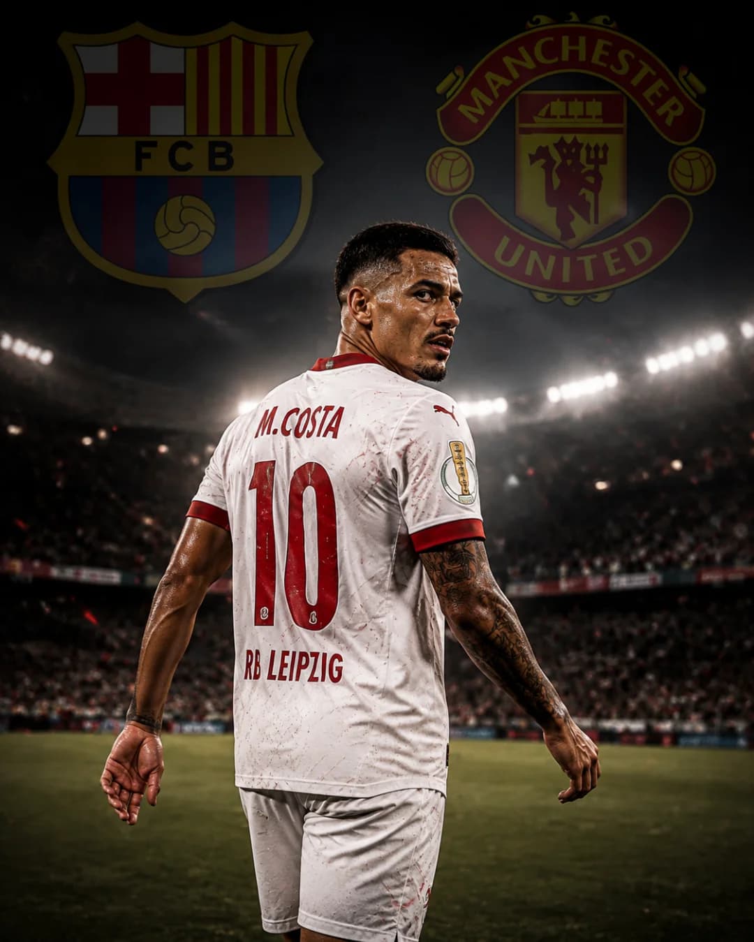 Manchester United e Barcelona fizeram propostas formais por Costa ambas por 80 Milhões de Euros 🤯