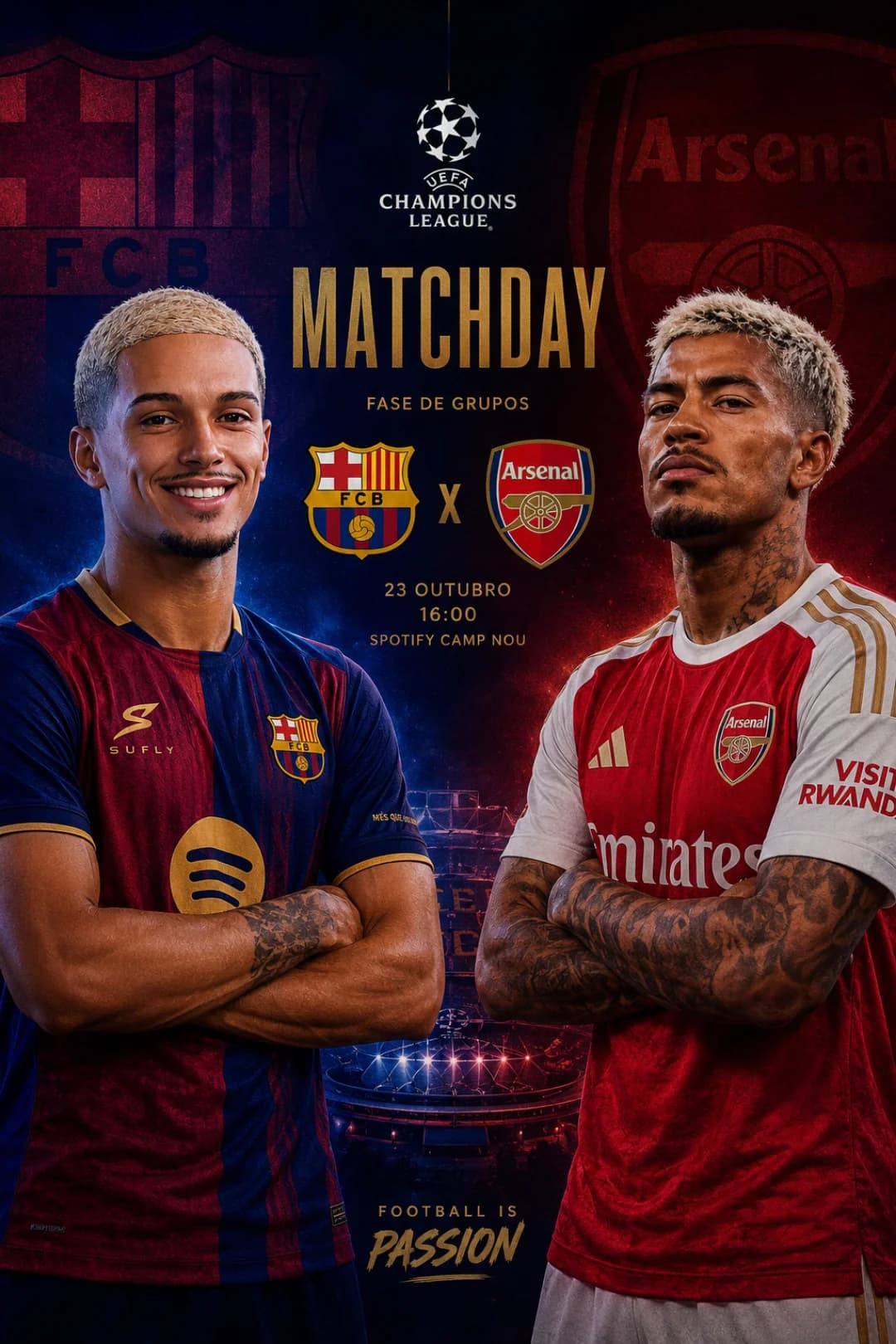Hoje tem jogo na champions com dois craque em campo M.Costa e {@}[Lucas Kazuo](6a065f28e605743ca48d7096) 🔥🤩 Quem leva?
