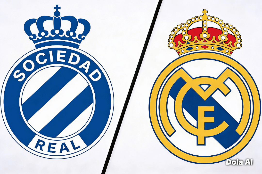 Desafio fora de casa! ⚪🔥 Visitamos a Real Sociedad em mais um jogo importante da LaLiga. Foco total para manter o ritmo, impor nosso jog…