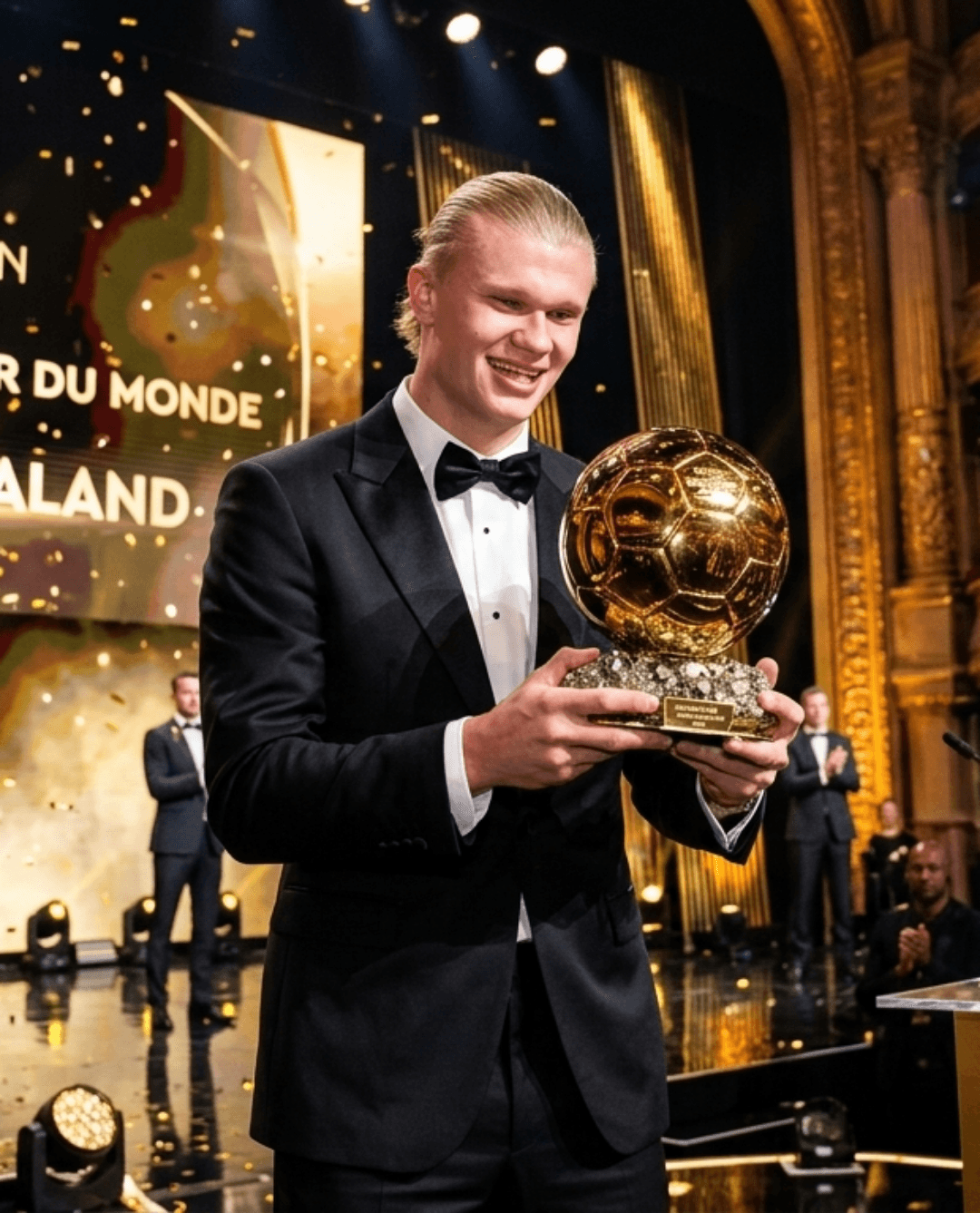 Erling Haaland acaba de ser anunciado como melhor jogador do mundo!!!