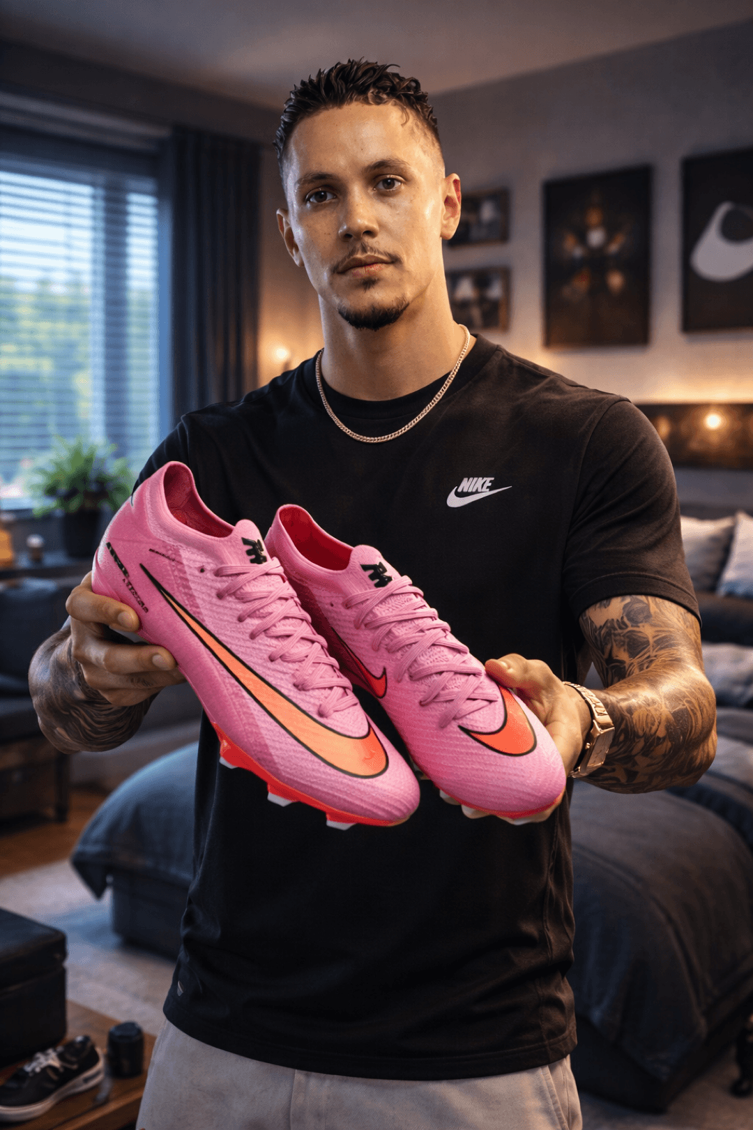Hehe minha nova ferramenta ⚽️👌🏽 {@}[Nike oficial](68c0872b6a4056d14689332b)