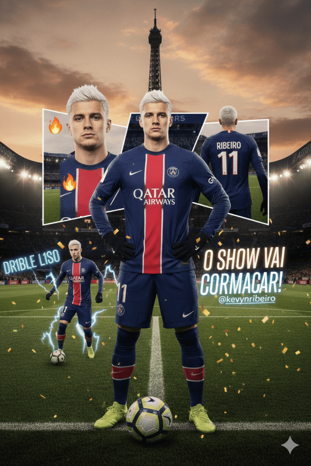 Cheguei no PSG agora é partir pra cima