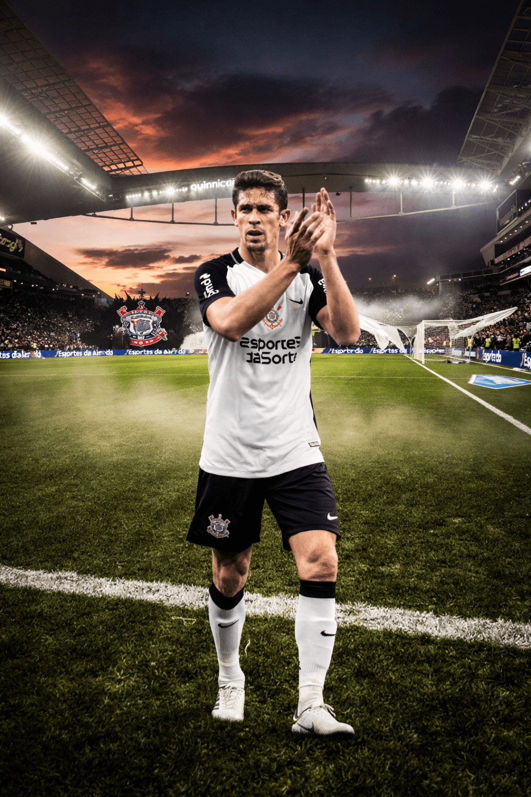 Gabriel Paulista entra em campo para ser apresentado no amistoso contra o Preston {@}[Craque Neto Técnico](69a4771c72b8ee80456ee9f3) 🤝 {…