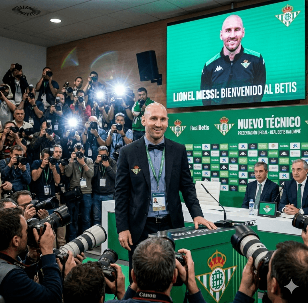 Não vim para ser apenas mais um. Vim para fazer o Benito Villamarín o centro do futebol mundial novamente. #RealBetis #LaLiga #NewEra