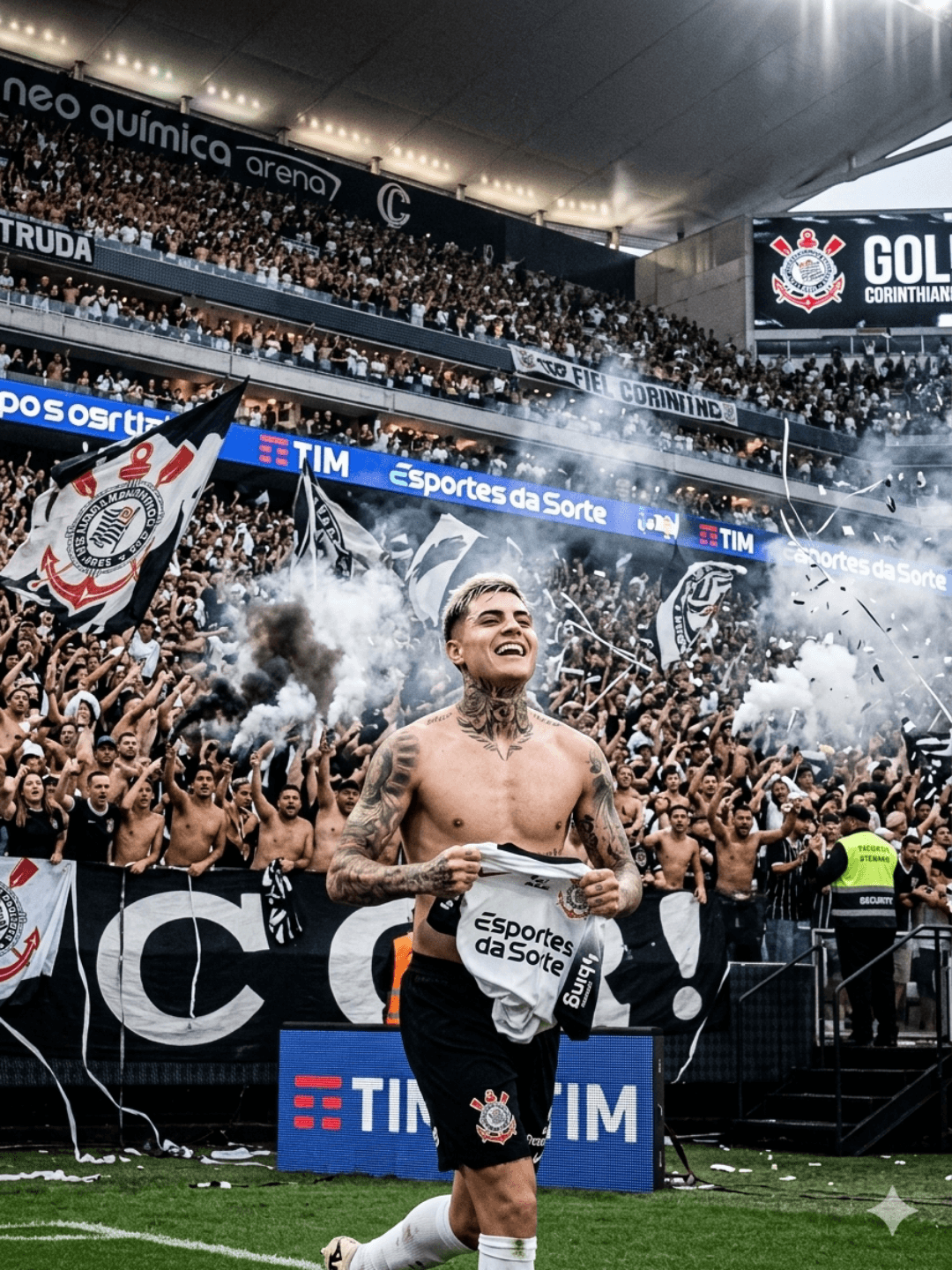 Partida: Corinthians X RedBull Bragantino Pra cima Gaviões 🦅✨️🔥