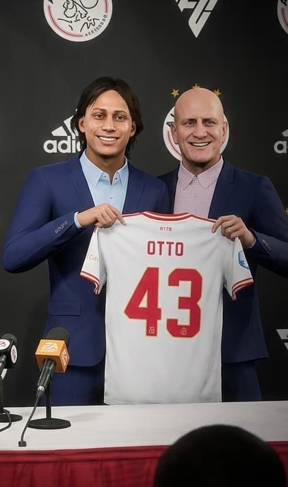 Jean Otto Pyerre é promovido da base ao time principal do Ajax. "É um sonho realizado está assinando um contrato profissional com esse cl…