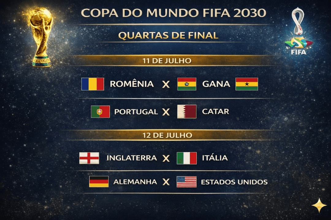 Oitavas contra Espanha foi de 3a2 Quartas de final pessoal