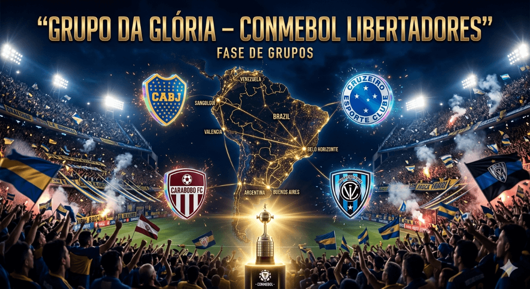 Divulgação do grupo da libertadores do boca juniors que venha mais uma taça gloriosa 💙💛💙💛 {@}[Lotto](69b0cf09bd87c239106c8891)