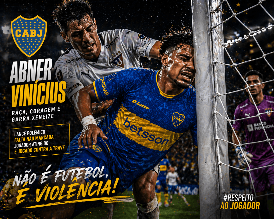 2 SEMANAS DEPOIS… ⏳💙💛 A dor virou força. A revolta virou motivação. Abner Vinícius está de volta. Mais forte. Mais focado. Nada vai apa…