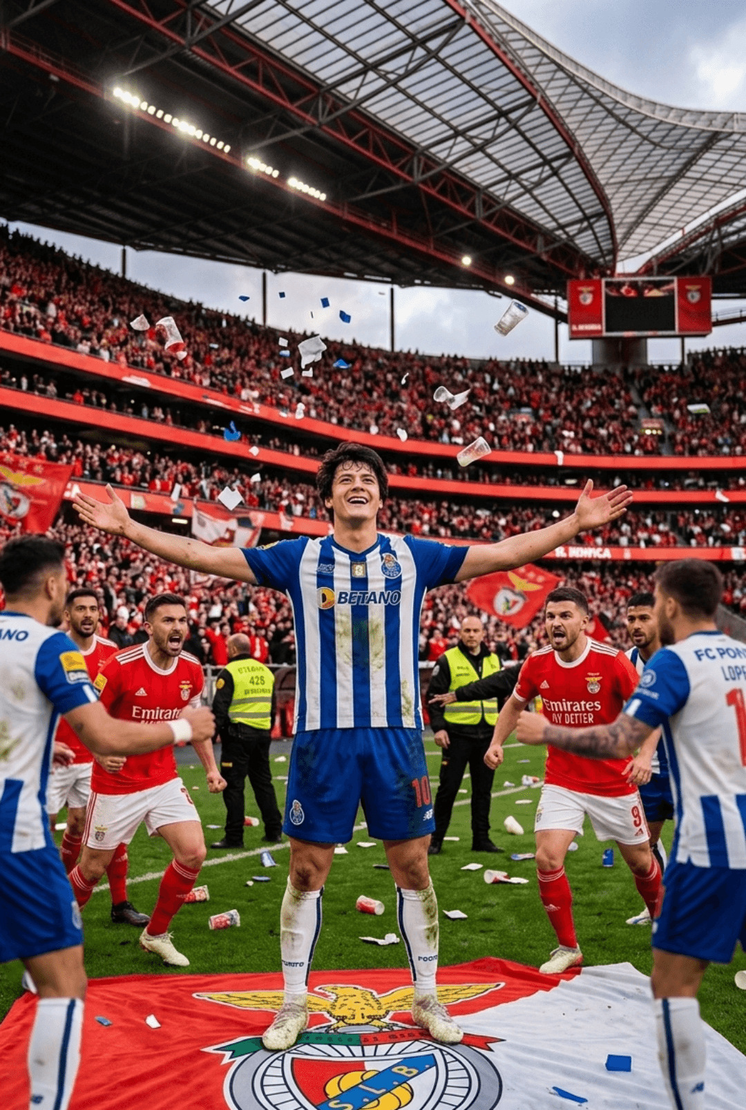 Porto 2 X 1 Benfica 🔥🐉 2x⚽️ em pleno estádio da luz , Lopes pai do benfica 🤔