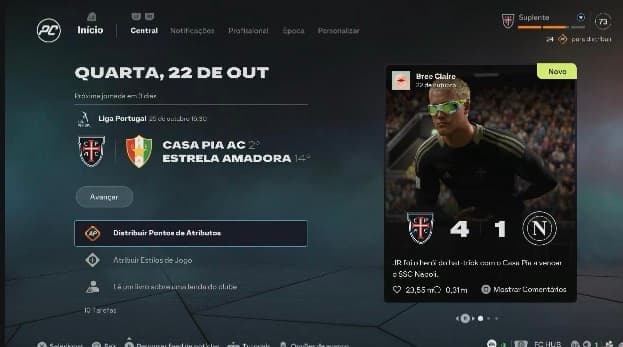Próximo jogo