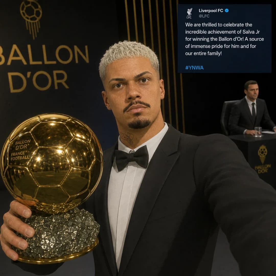 After a great season, I won my first Ballon d'Or.