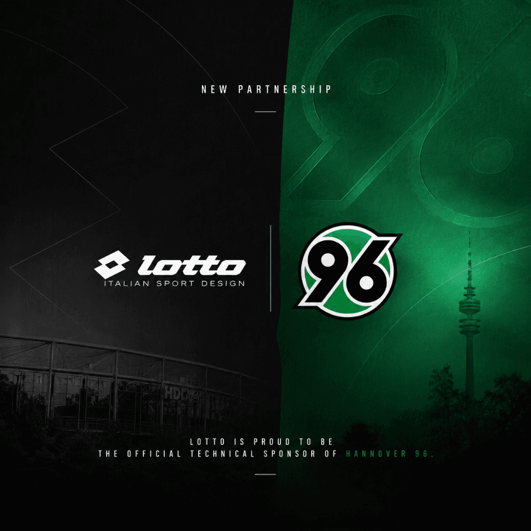 Together for much more, Hannover is from Italy, it's lotto. 💚🤍🖤 {@}[Lars Stindl](69e8ea813df4b2d5322271fb) {@}[Lotto](69b0cf09bd87c239…