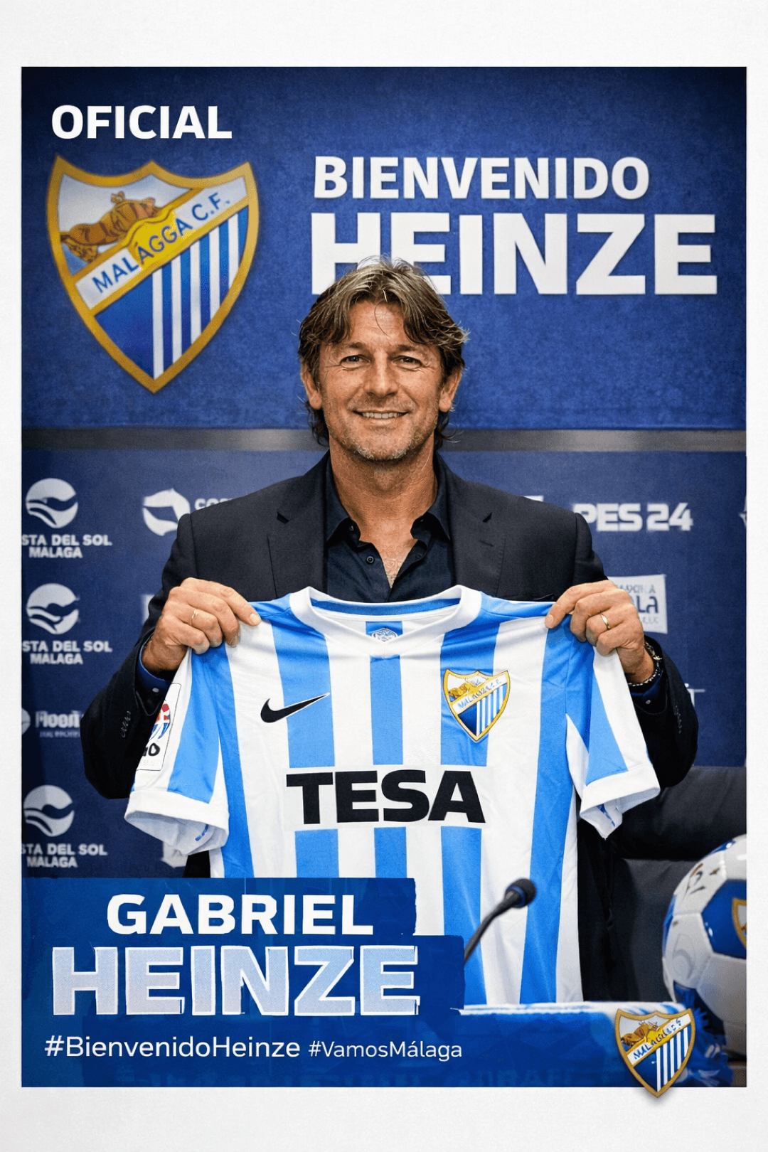 Um novo capítulo começa. O argentino Gabriel Heinze assume o comando do Málaga CF com um objetivo claro: reconstruir, competir e fazer La…