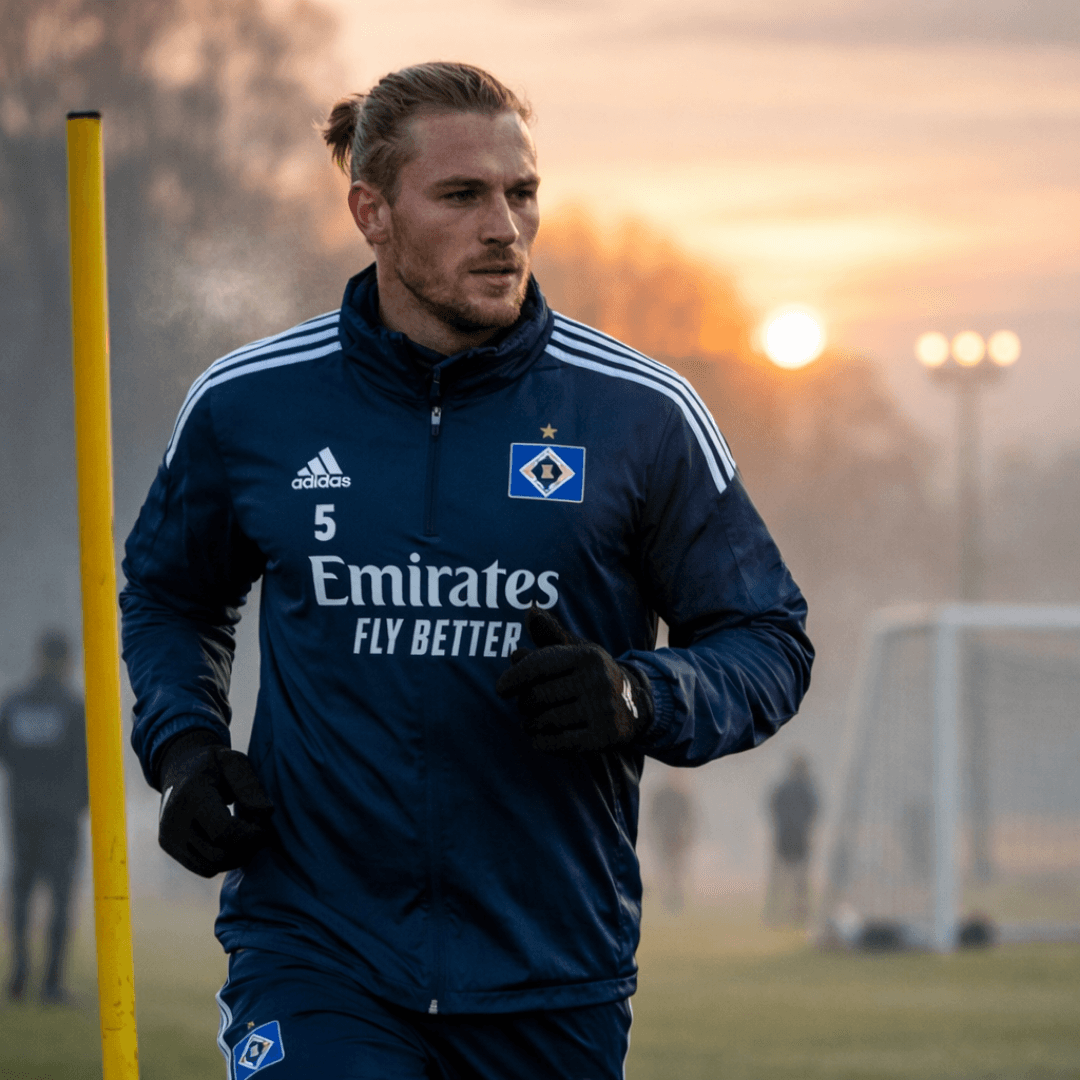 Os treinamentos com a comissão tecnica começaram logo cedo antes da temporada começar.