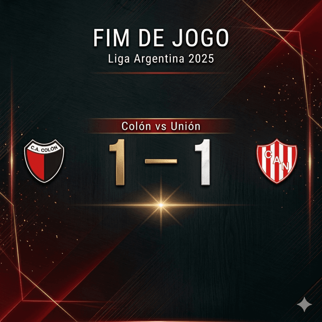 O clássico terminou igualado em Santa Fé! 🔴⚫️ No duelo contra o Unión, lutamos por cada bola e o placar final ficou em 1 - 1. Clássico é…