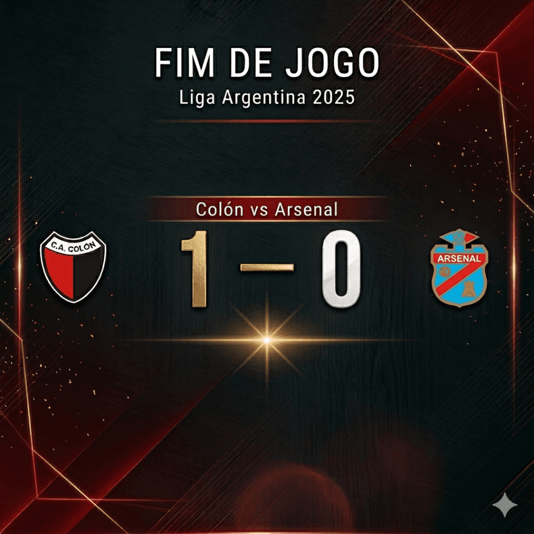 Vitória de raça no Cemitério de Elefantes! ❤️🖤 O Colón venceu o Arsenal por 1 - 0 e garantiu três pontos fundamentais. Quando a camisa p…