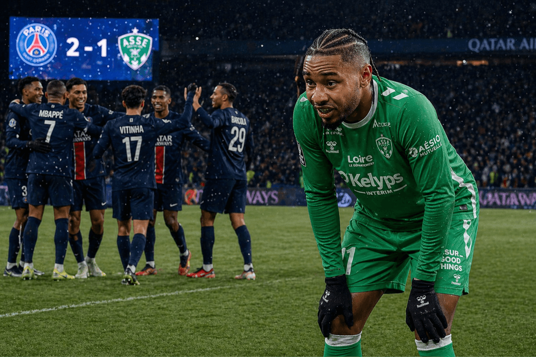 Eliminado! Encontro entre líder e vice líder pela copa da França. Nas oitavas, o PSG se saiu melhor diante do Saint Ettiene. O time da ca…
