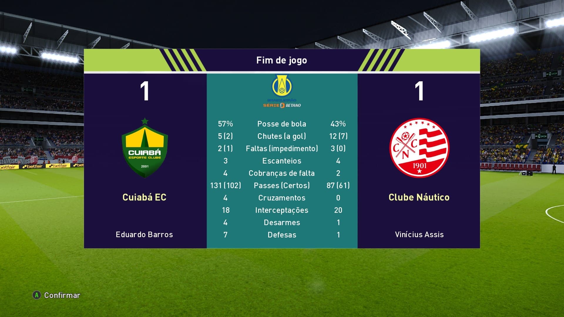 EMPATE FORA DE CASA! Náutico consegue um empate fora de casa contra o líder do campeonato, o time jogou muito bem, mas perdeu muitas chan…