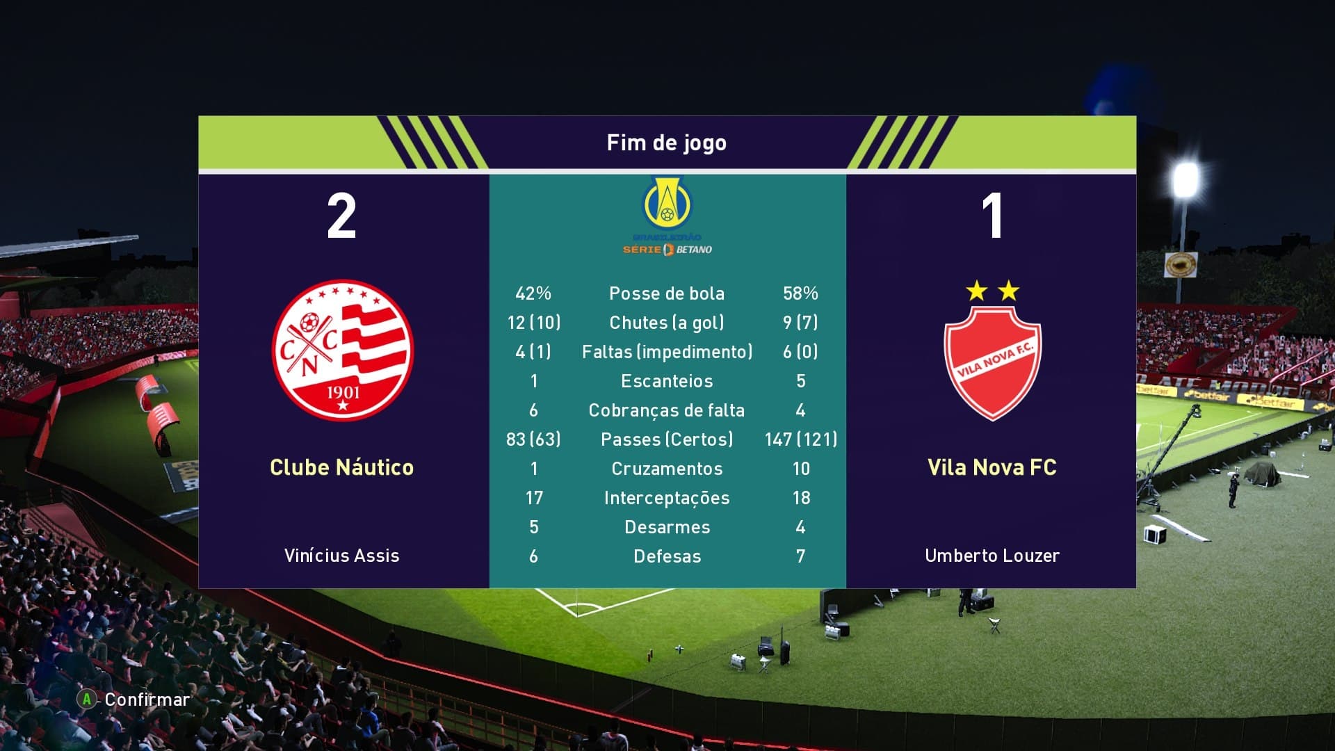 VITÓRIA DO TIMBU!! Náutico vence em casa, jogo muito movimentado, mas o goleiro Gastón Guruceaga garantiu o resultado com várias defesas …