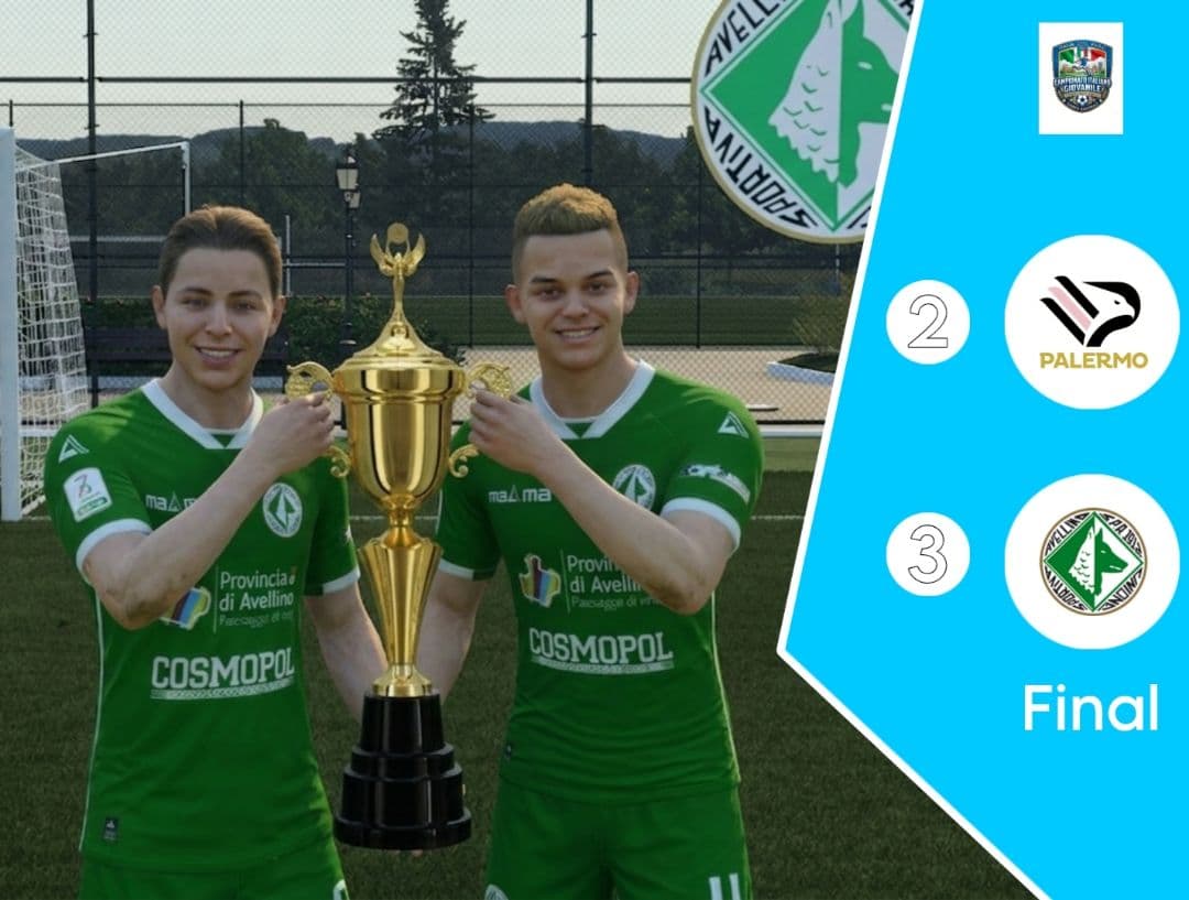DEU ZEBRA NA FINAL🦓 O Time US Avellino que está sendo comandado por um novo treinador, bateu o Palermo na final do campeonato de base Su…