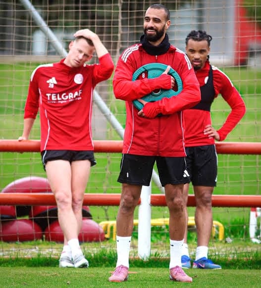 Semana de Treino Concluída ✅️ Jogadores realizaram a recuperação e preparação para a partida contra o Samsunspor fora de casa, pela 12ª r…